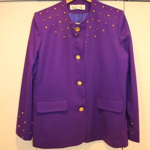 Vintage Womens LILLI ANN Blazer Jacket Retro